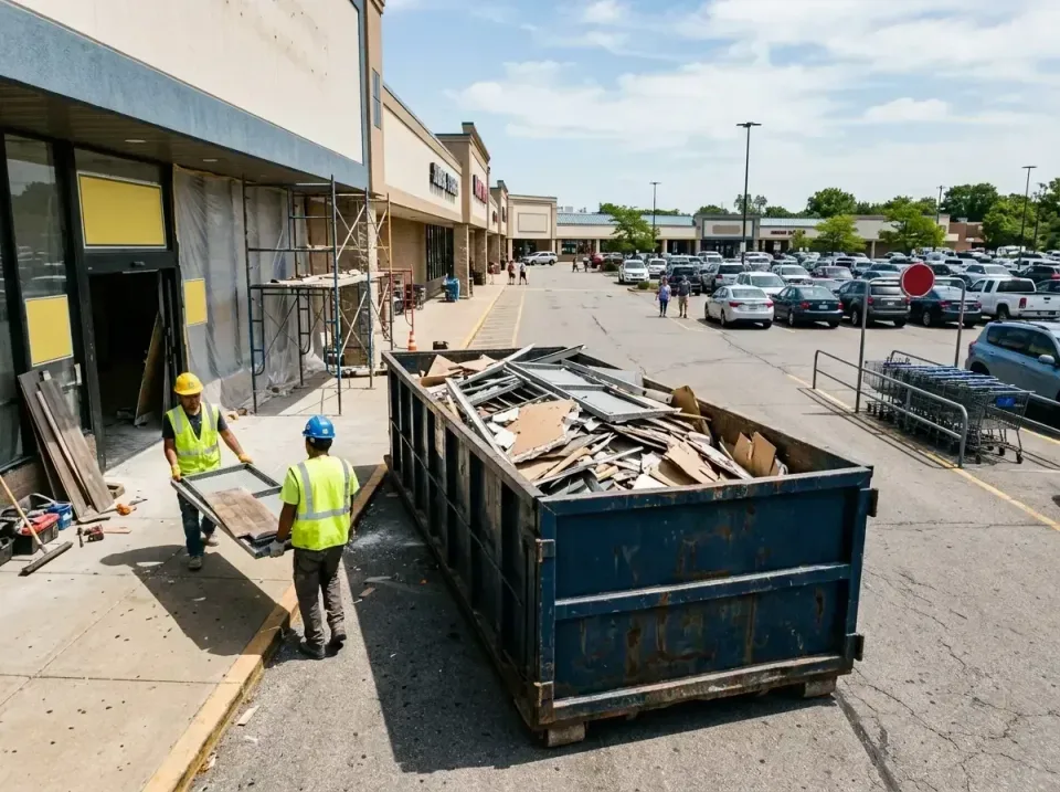 retail-store-renovation-debris-003 — frequently asked questions, Roll-off Dumpster Rentals in South Greeley, WY